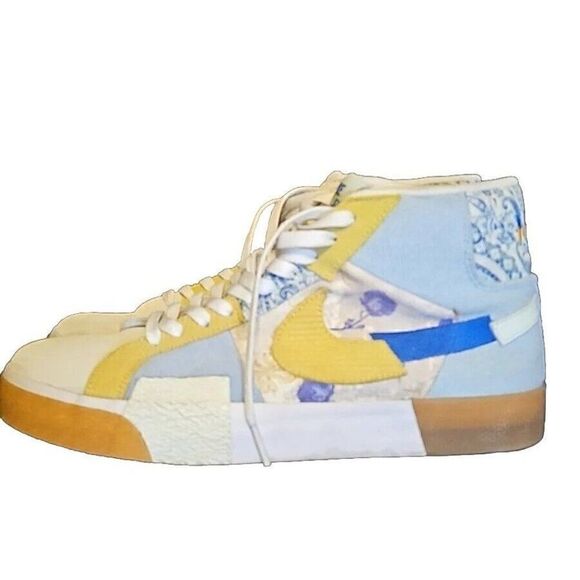 NIKE SB ZOOM BLAZER MID PRM PAISLEY PACK ATHLETIC SHOES MEN'S SIZE 10 - Picture 1 of 8